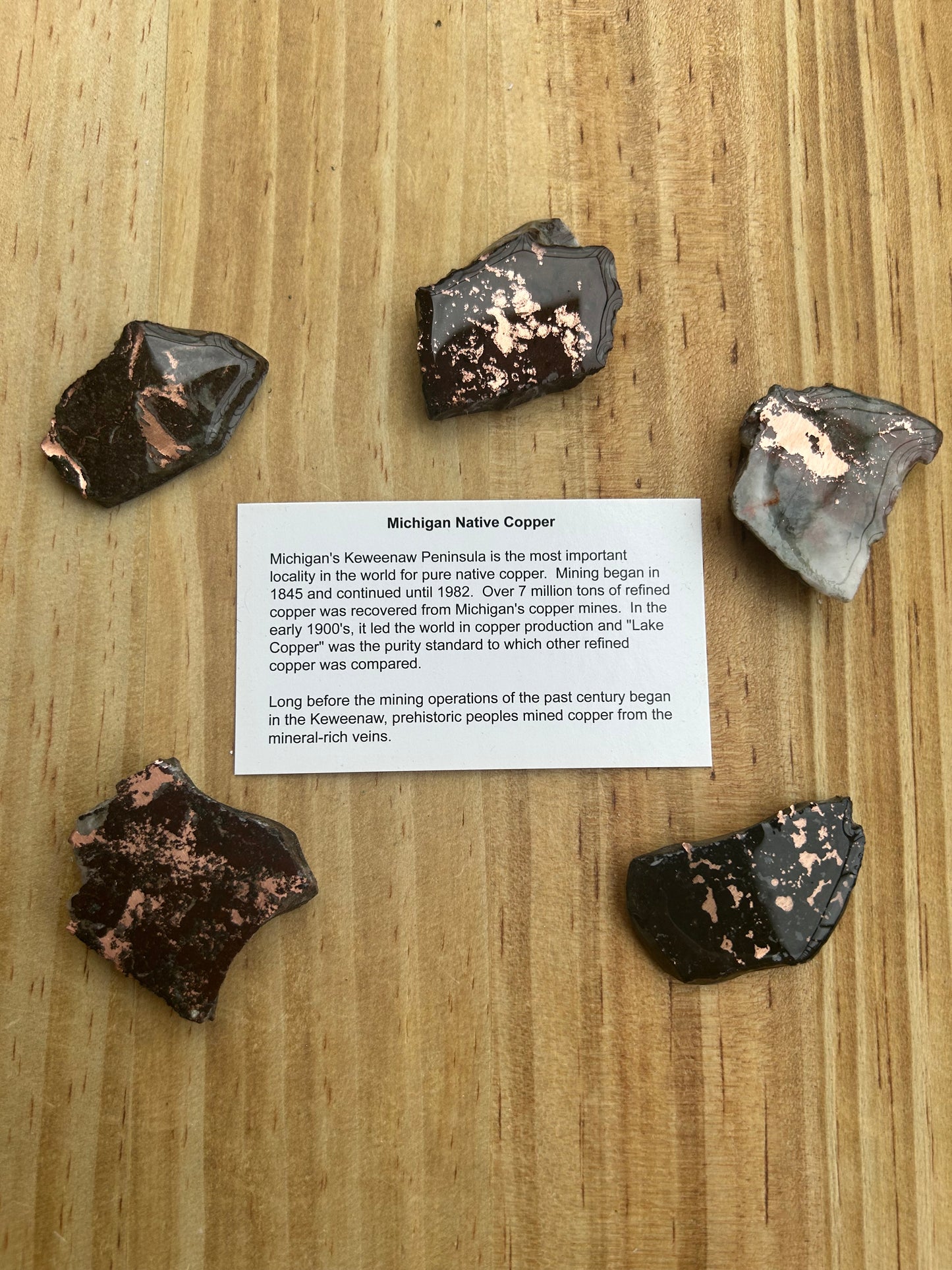 Copper Specimen from Michigan- Intuitively Chosen