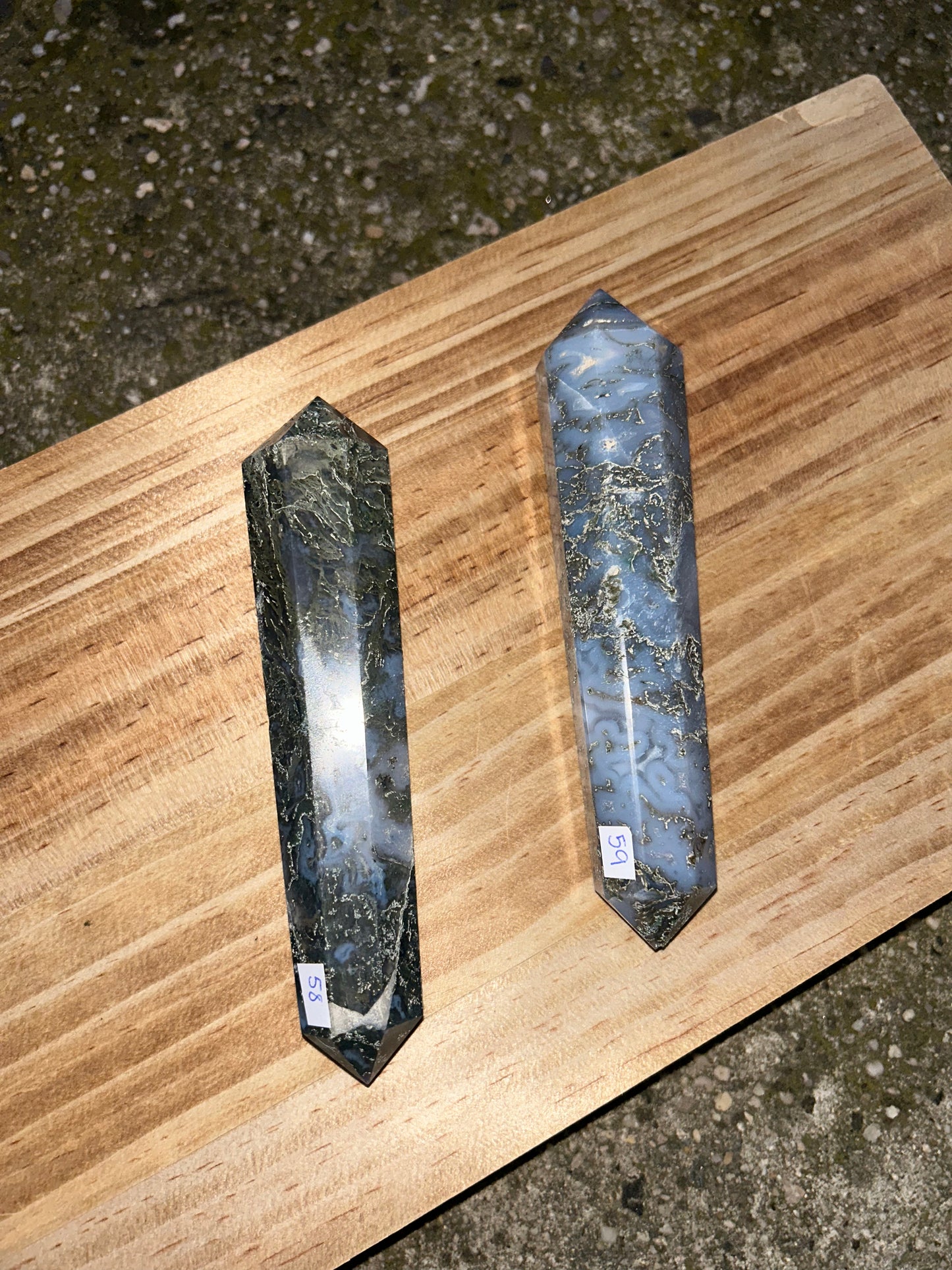 Moss Agate DT- your pick