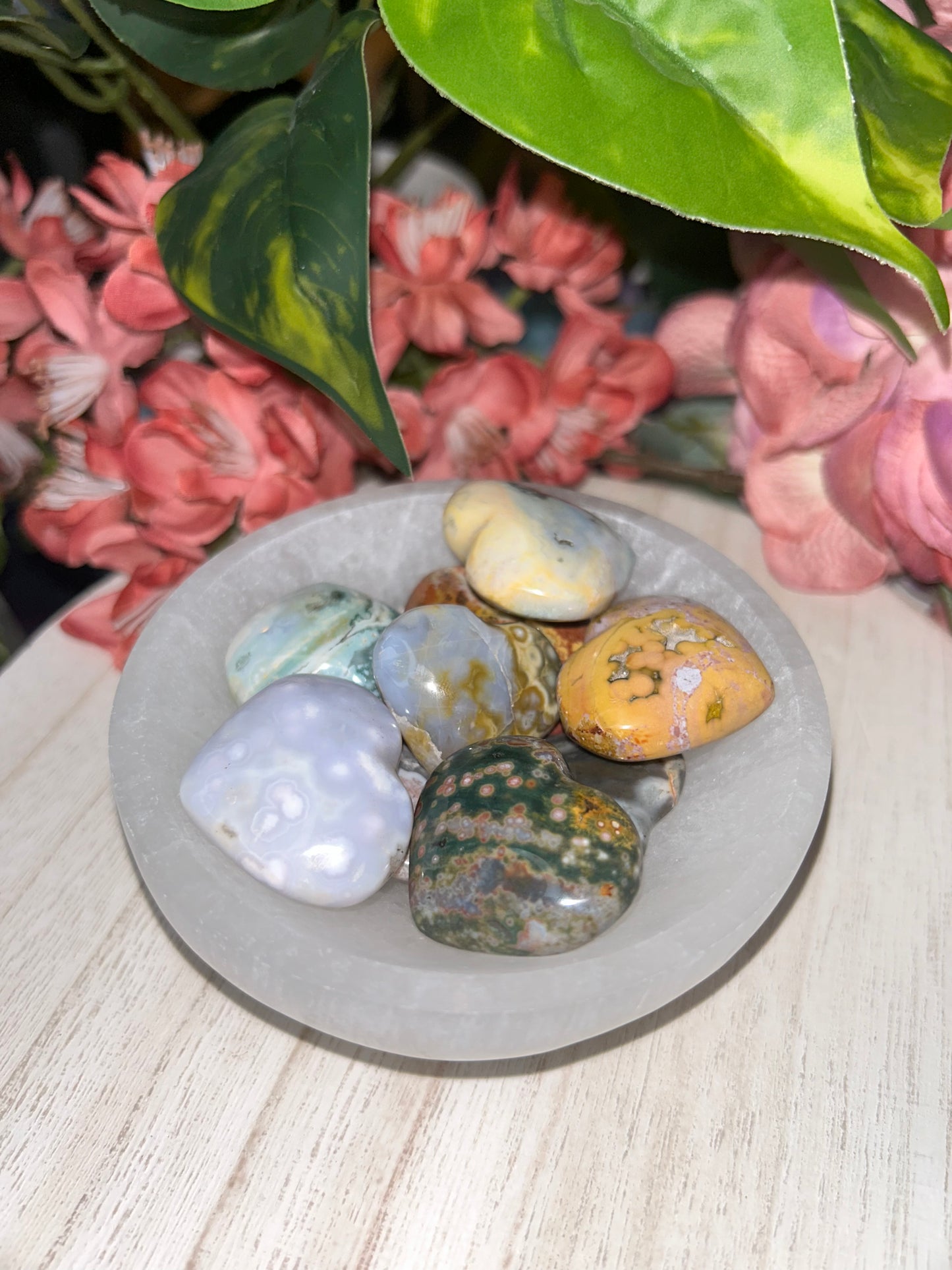 Ocean Jasper Heart- Intuitively Chosen