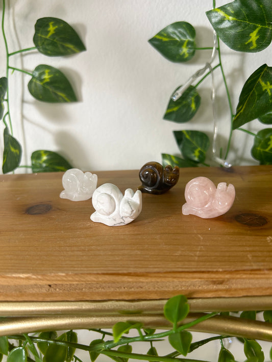 Small Snail Carving- your pick