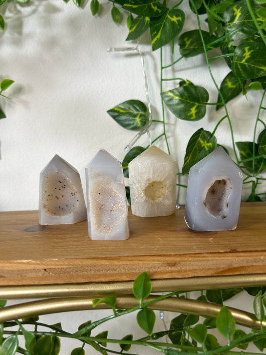 Druzy Agate Towers- your pick