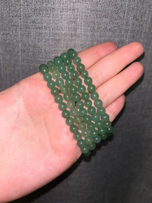 Green Aventurine Bracelets- 6mm