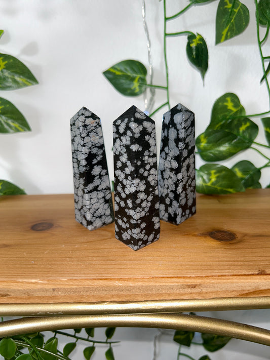 Snowflake Obsidian Obelisk Towers- 16,17,18