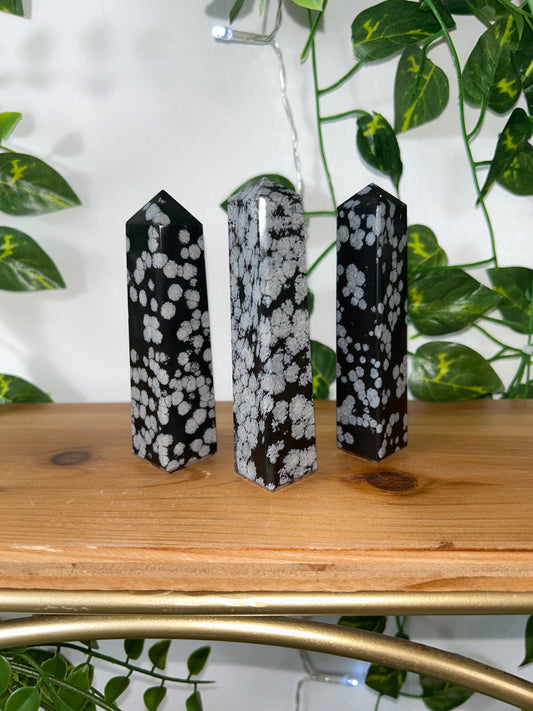 Snowflake Obsidian Obelisk Towers- 29, 22, 25