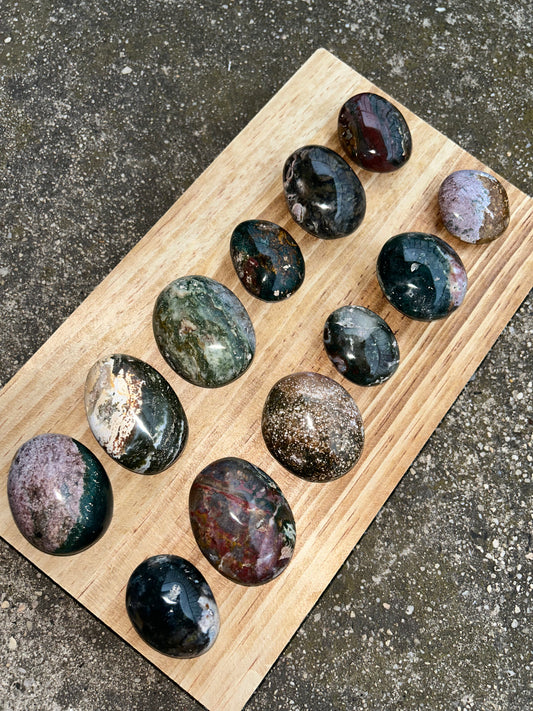 Ocean Jasper Palm Stone- your choice