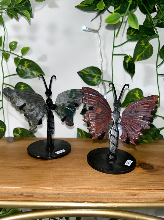 Ocean Jasper Butterfly Wings- your choice