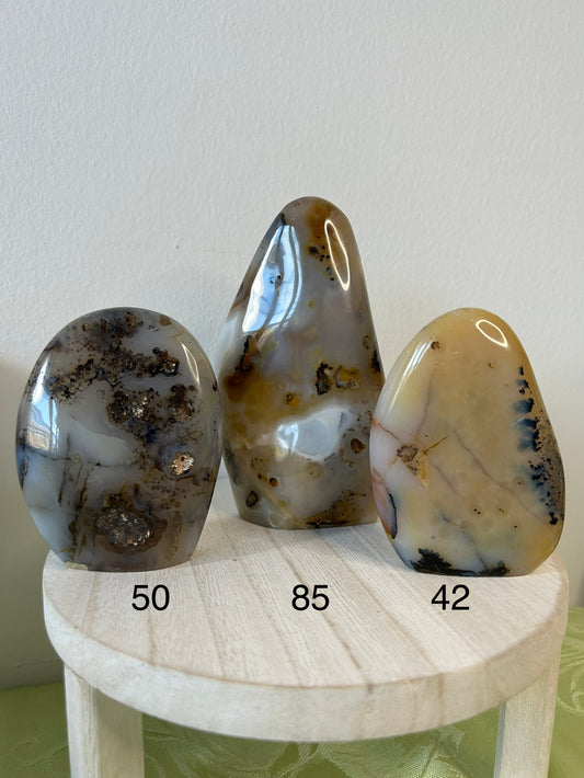 Dendritic Agate Free Forms- 50,85,42