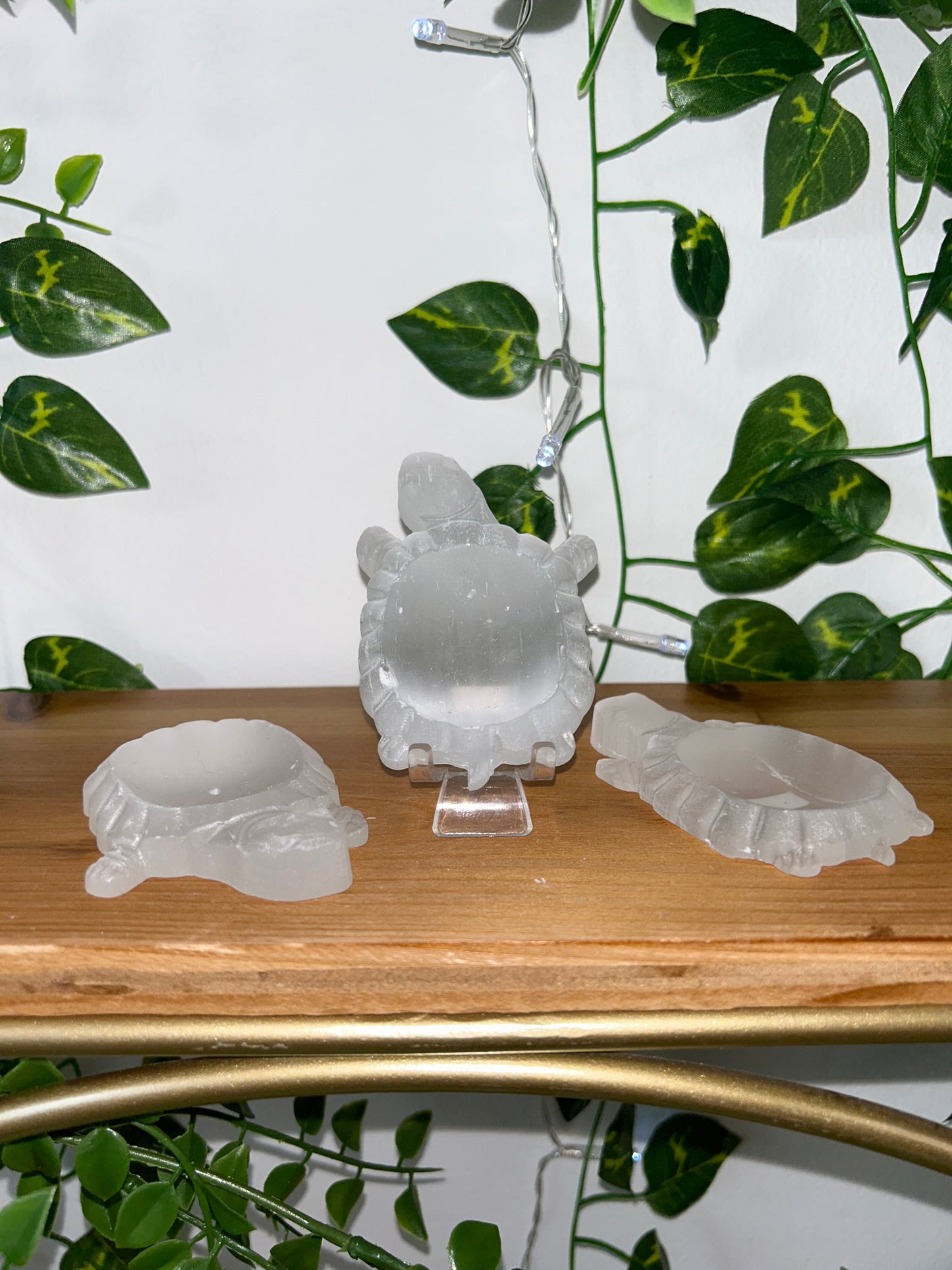 Selenite Turtle Bowl
